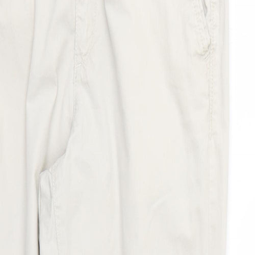 Marks and Spencer Womens Beige   Trousers  Size 10 L28 in