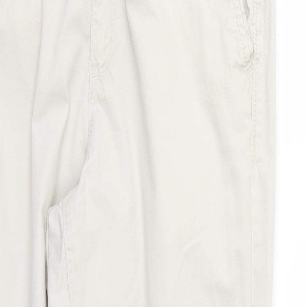 Marks and Spencer Womens Beige   Trousers  Size 10 L28 in
