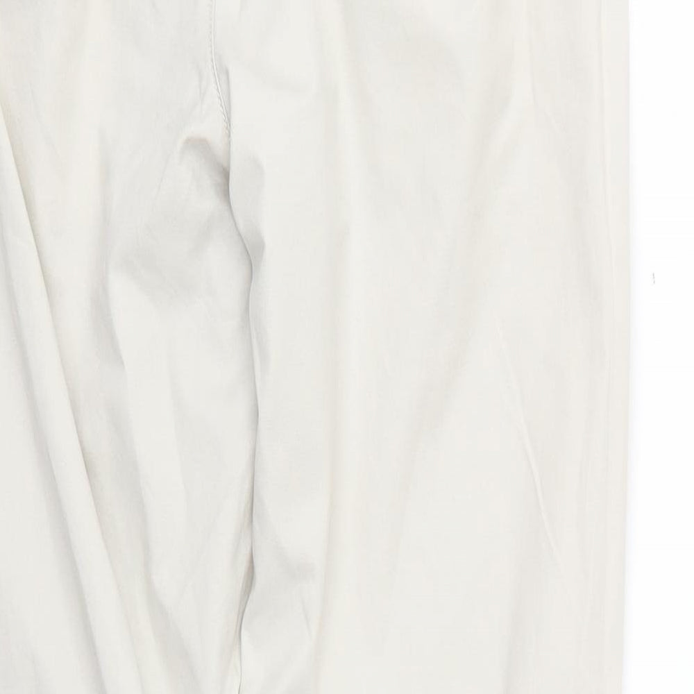 Marks and Spencer Womens Beige   Trousers  Size 10 L28 in