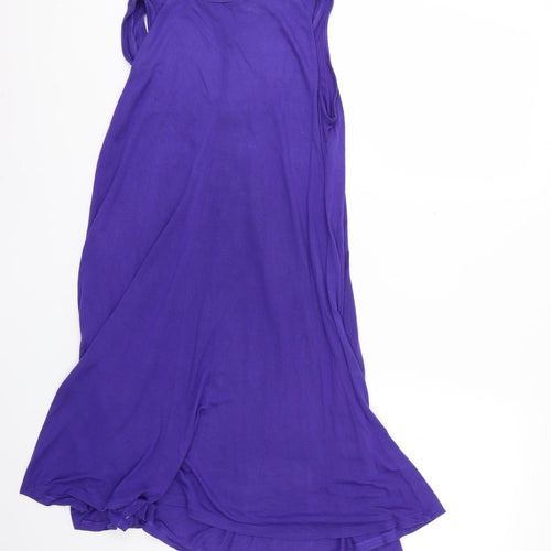 Marks and Spencer Womens Purple   T-Shirt Dress  Size 8