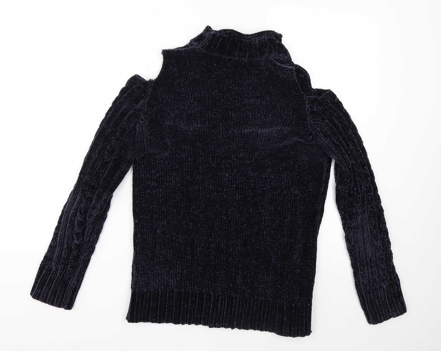 Dorothy Perkins Womens Blue   Pullover Jumper Size 10