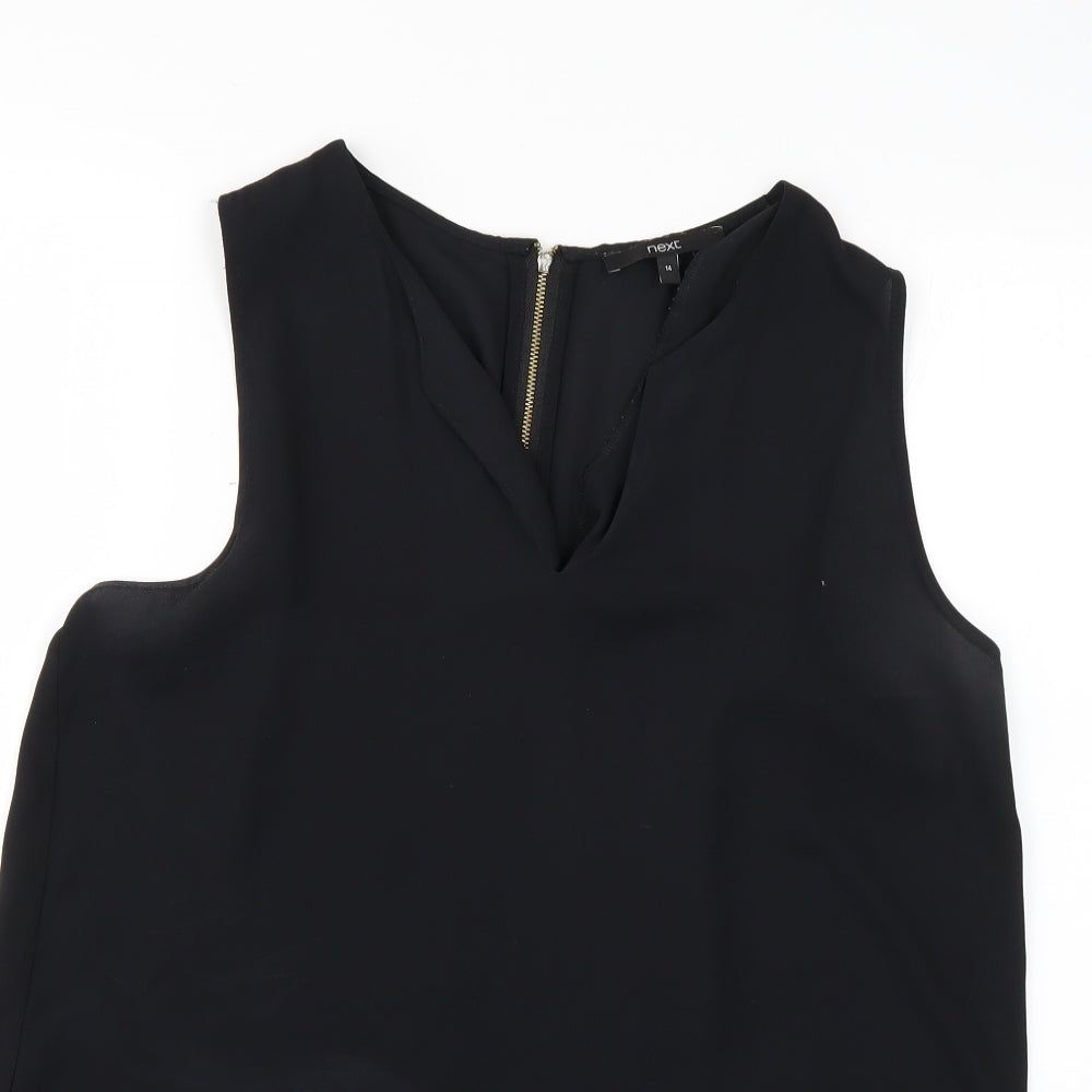 NEXT Womens Black   Basic Blouse Size 12