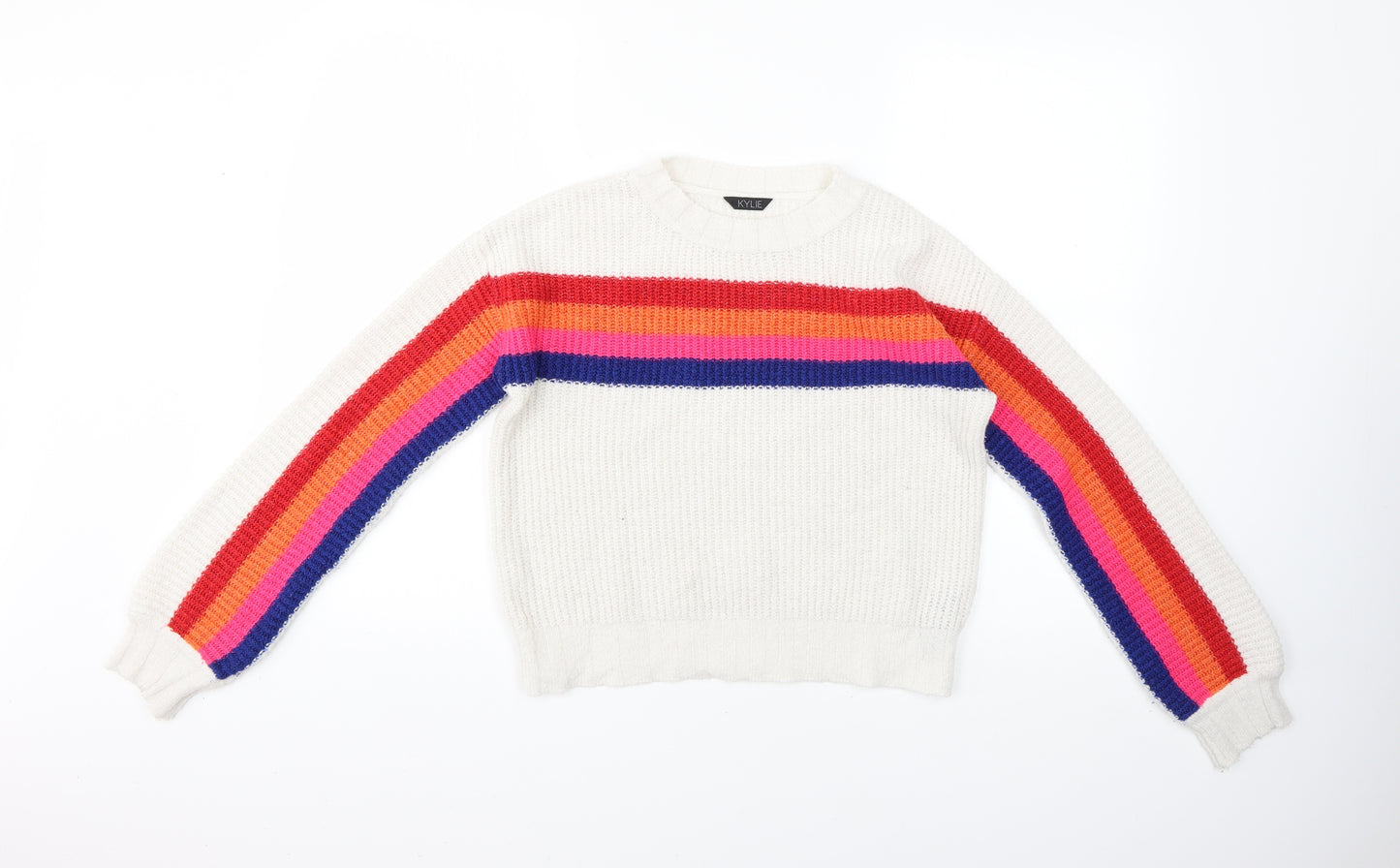 Kylie Girls Multicoloured   Pullover Jumper Size 11-12 Years