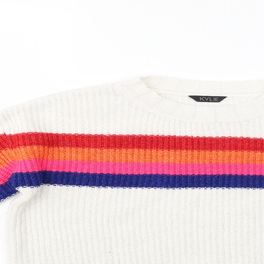 Kylie Girls Multicoloured   Pullover Jumper Size 11-12 Years