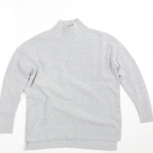 Oasis Womens Grey  Knit Pullover Jumper Size XS
