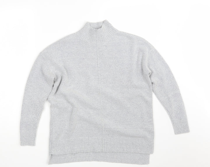 Oasis Womens Grey  Knit Pullover Jumper Size XS