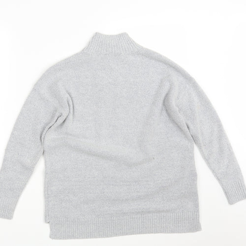 Oasis Womens Grey  Knit Pullover Jumper Size XS