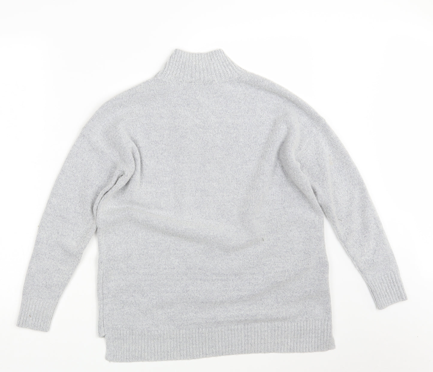 Oasis Womens Grey  Knit Pullover Jumper Size XS