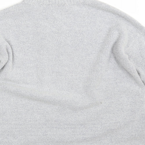 Oasis Womens Grey  Knit Pullover Jumper Size XS