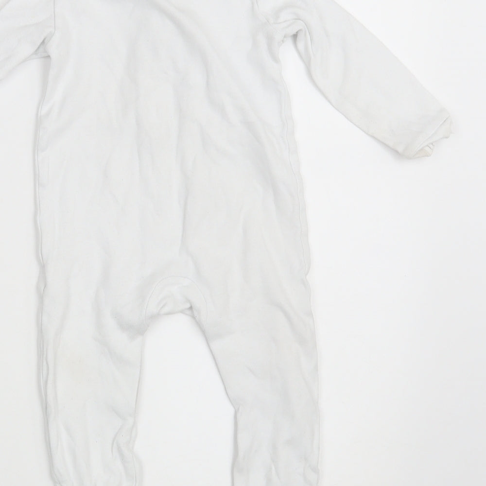 F&F Baby White   Romper One-Piece Size 18-24 Months