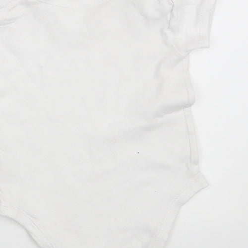 Matalan Girls White   Romper One-Piece Size 12-18 Months