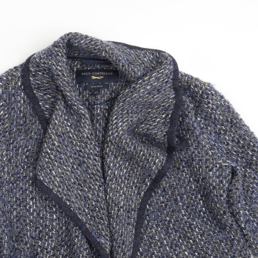 Paul Costelloe  Womens Blue   Jacket Blazer Size 12
