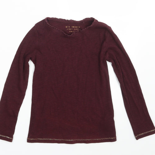 NEXT Girls Purple   Pullover Sweatshirt Size 7 Years