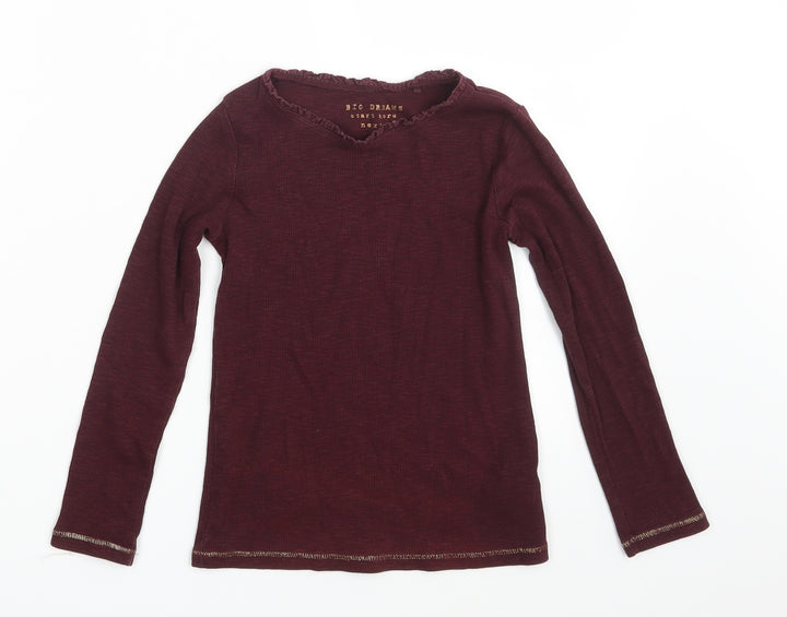 NEXT Girls Purple   Pullover Sweatshirt Size 7 Years