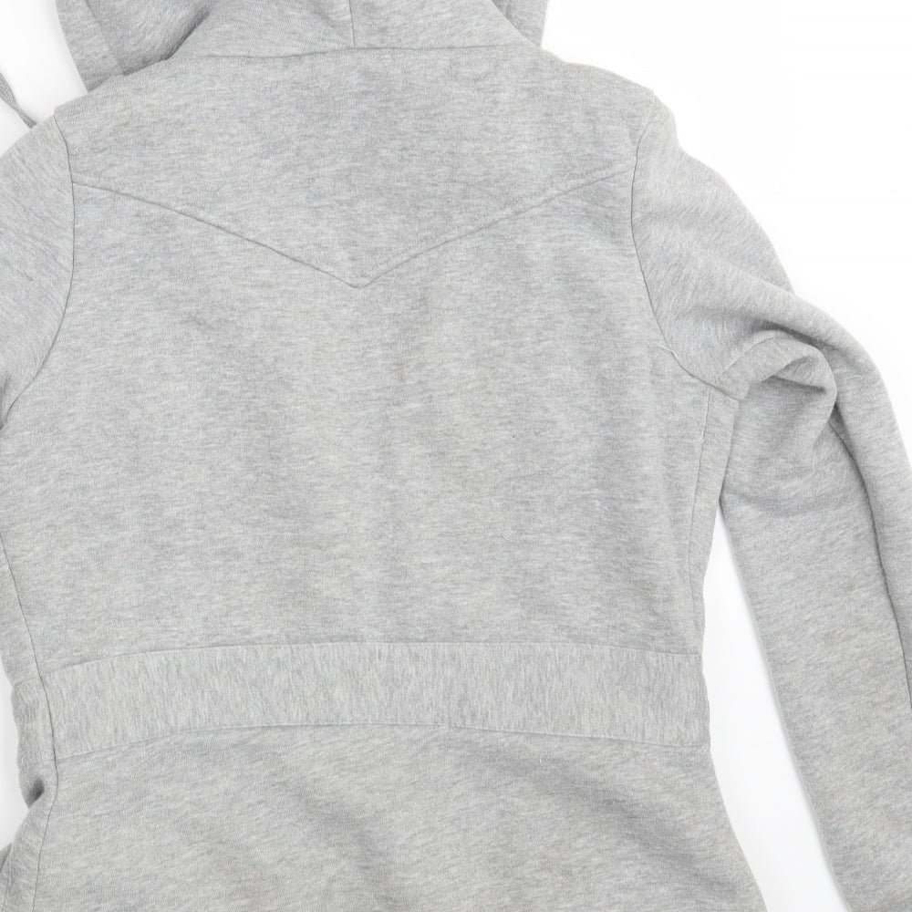 Rivers Womens Grey   Cardigan Hoodie Size 10