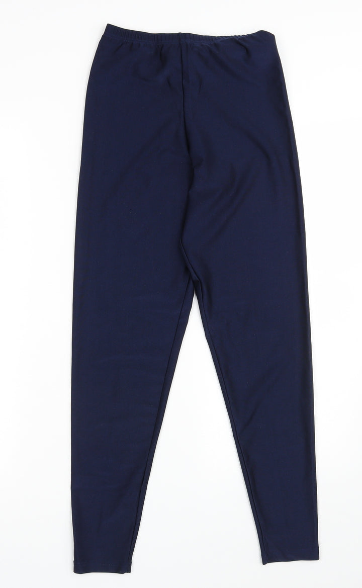 Preworn Girls Blue   Jegging Trousers Size L