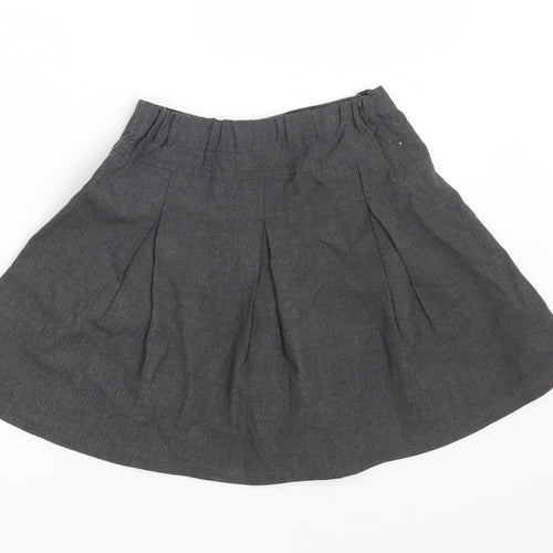 TU Girls Grey   Mini Skirt Size 5 Years - School Wear