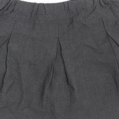 TU Girls Grey   Mini Skirt Size 5 Years - School Wear