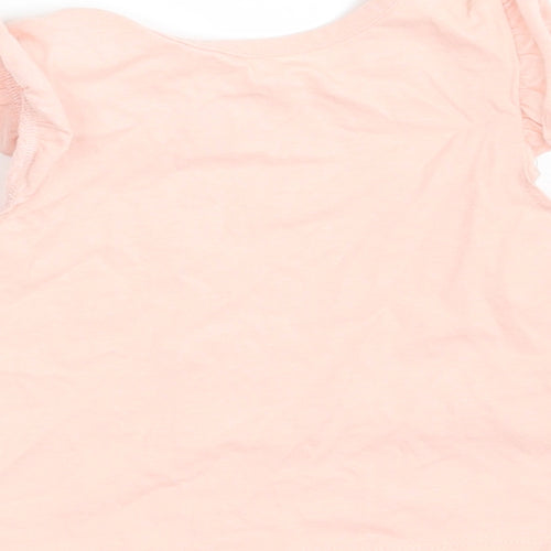 George Girls Pink   Basic T-Shirt Size 0-3 Months