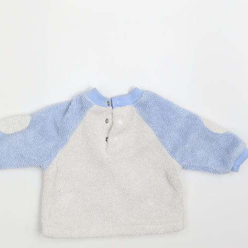 UR it Baby Blue   Pullover Jumper Size 0-3 Months  - Bear
