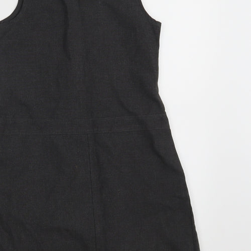 Morrisons Girls Grey   A-Line  Size 7-8 Years  - School Wear