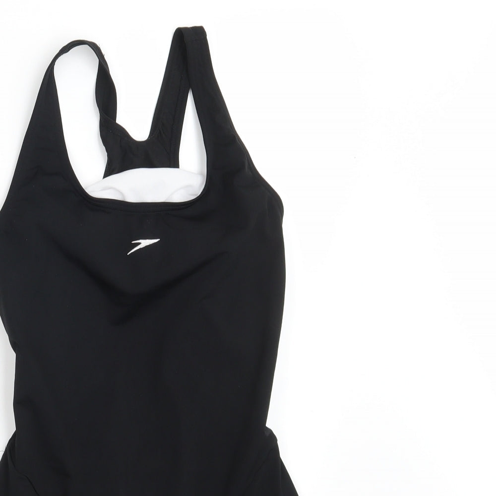 Speedo Womens Black   Basic Tank Size 14