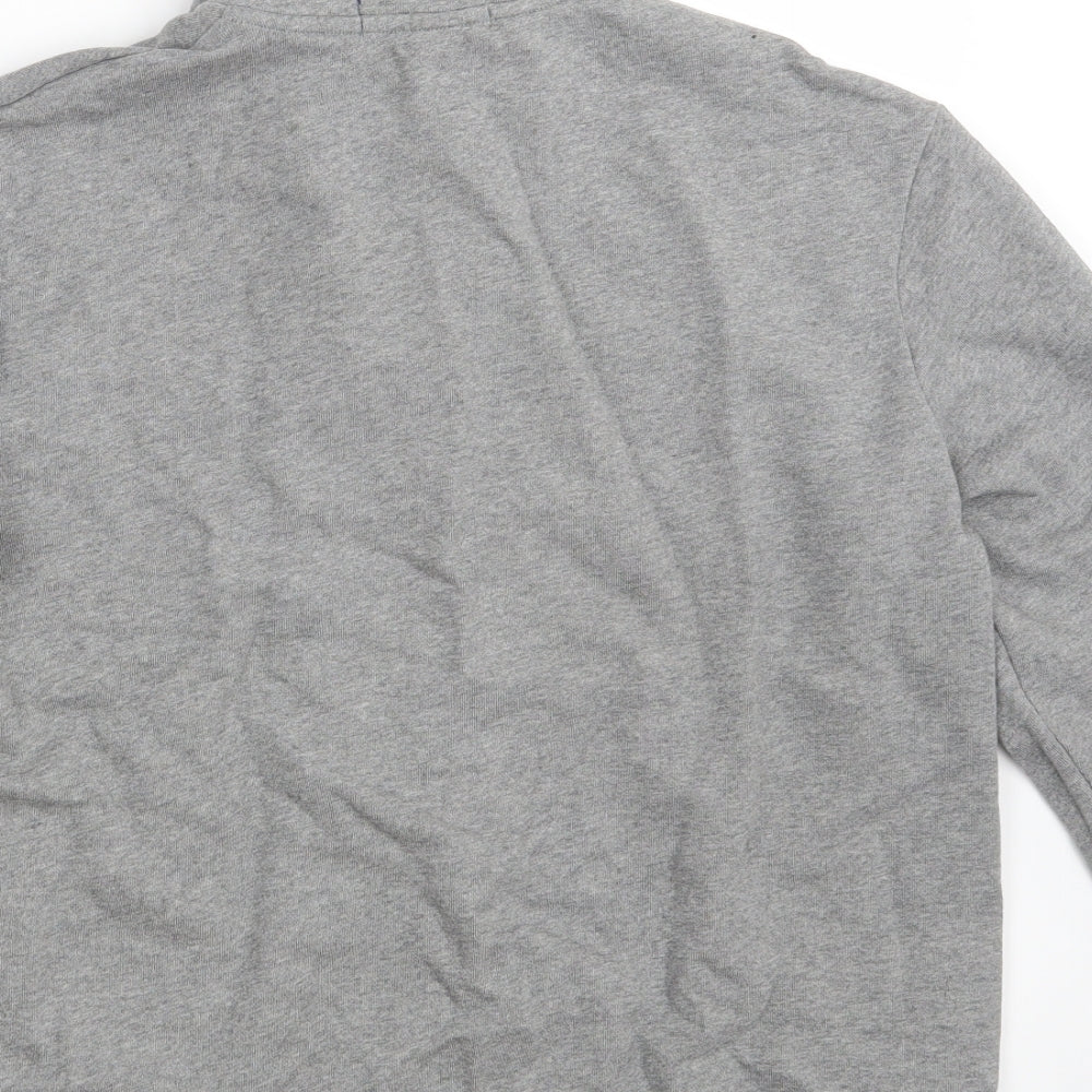 Fred Perry Mens Grey   Pullover Jumper Size M