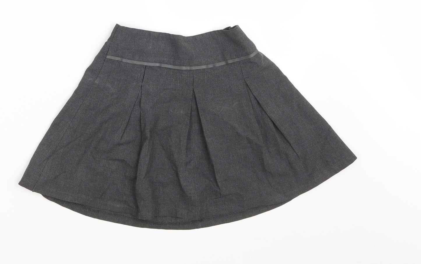 TU Girls Grey   Mini Skirt Size 5 Years - School Wear