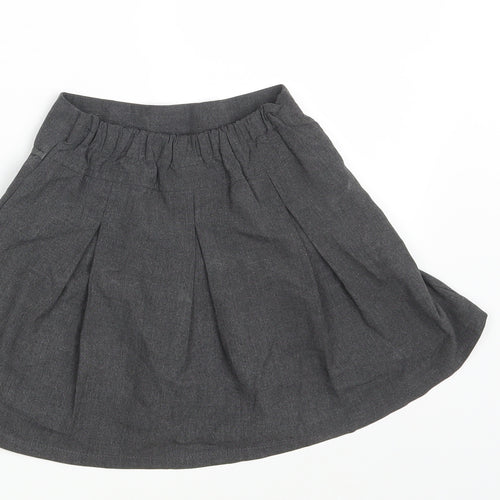 TU Girls Grey   Mini Skirt Size 5 Years - School Wear