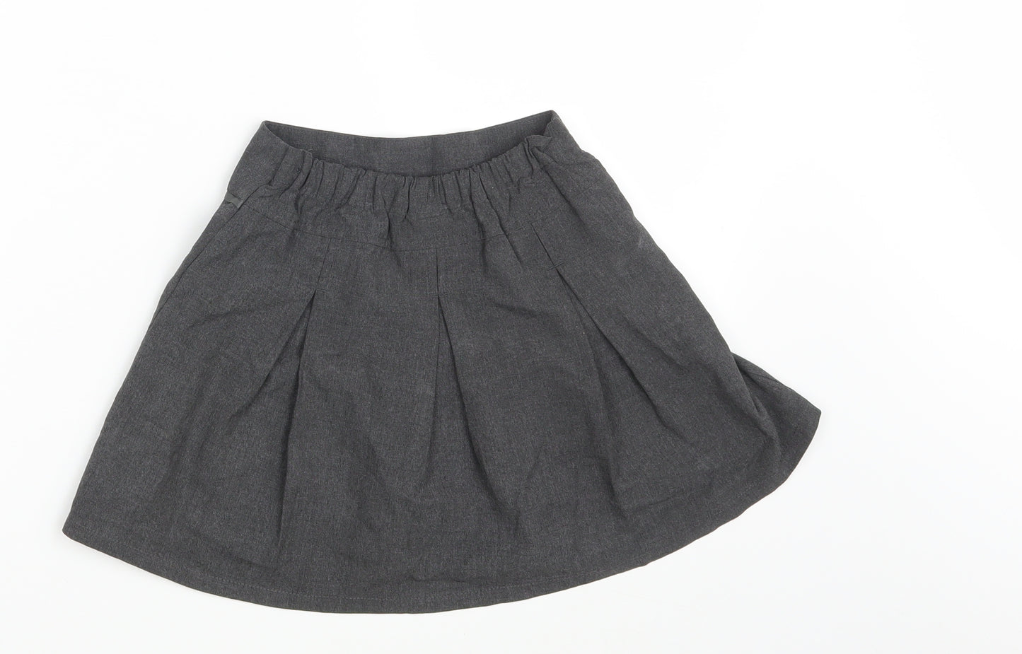 TU Girls Grey   Mini Skirt Size 5 Years - School Wear