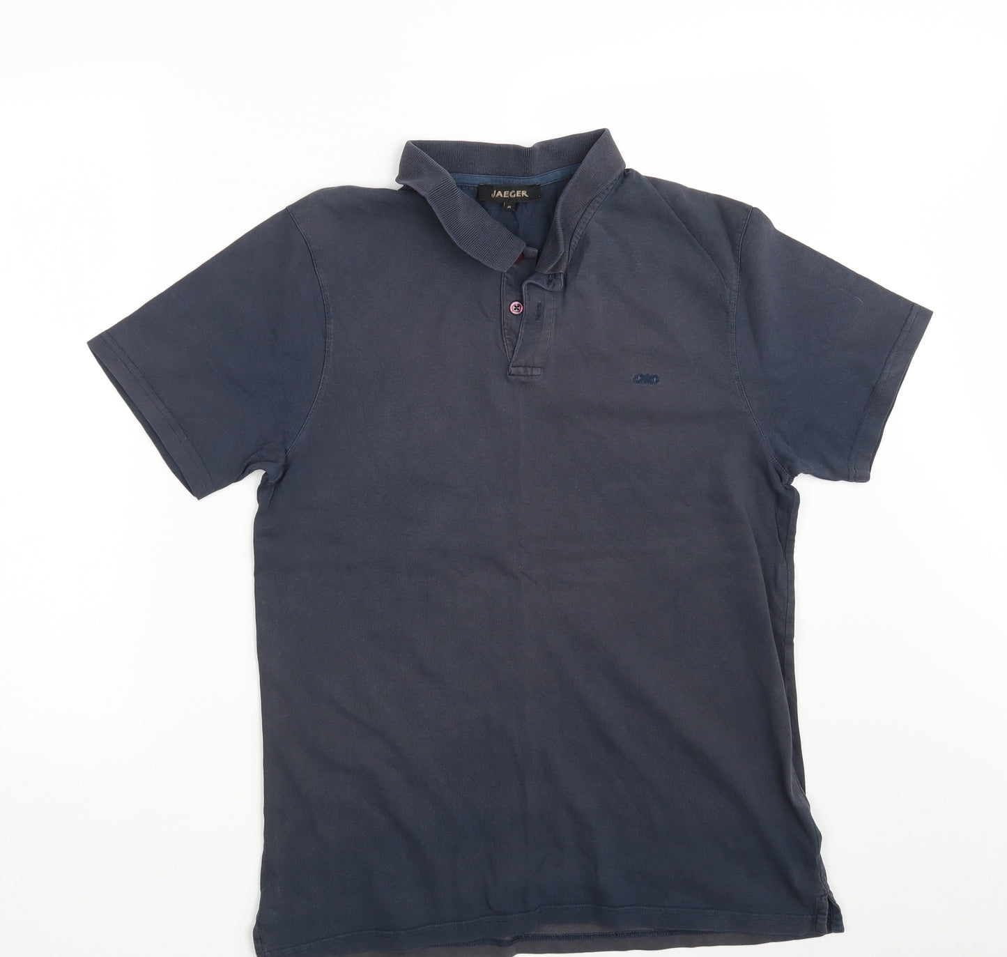 Jaeger Mens Blue    Polo Size M