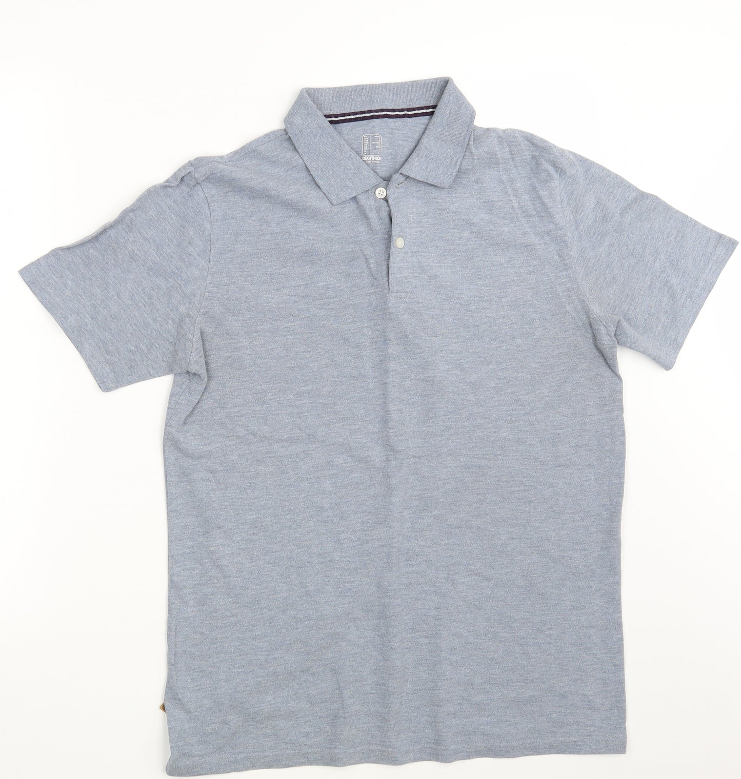 DECATHLON Mens Grey    Polo Size M