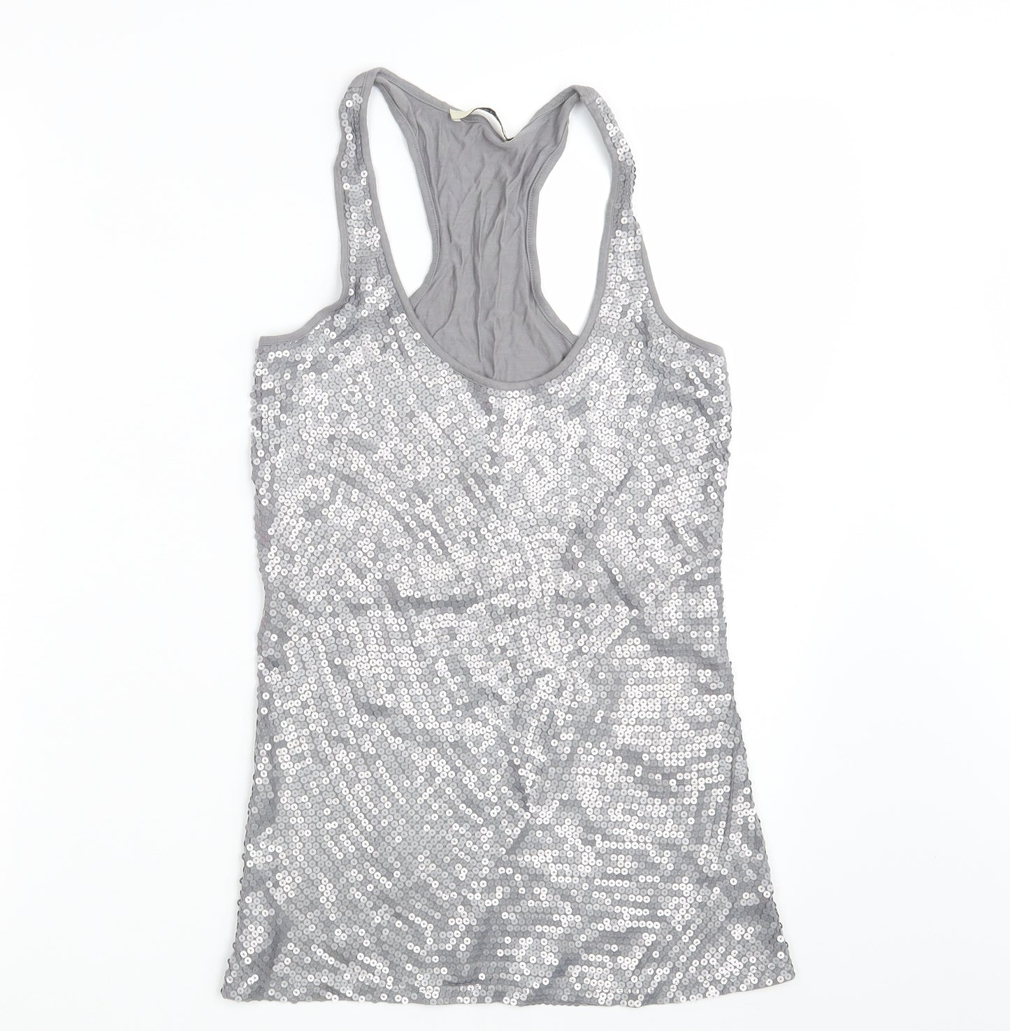 Oasis Womens Grey   Basic Tank Size XS
