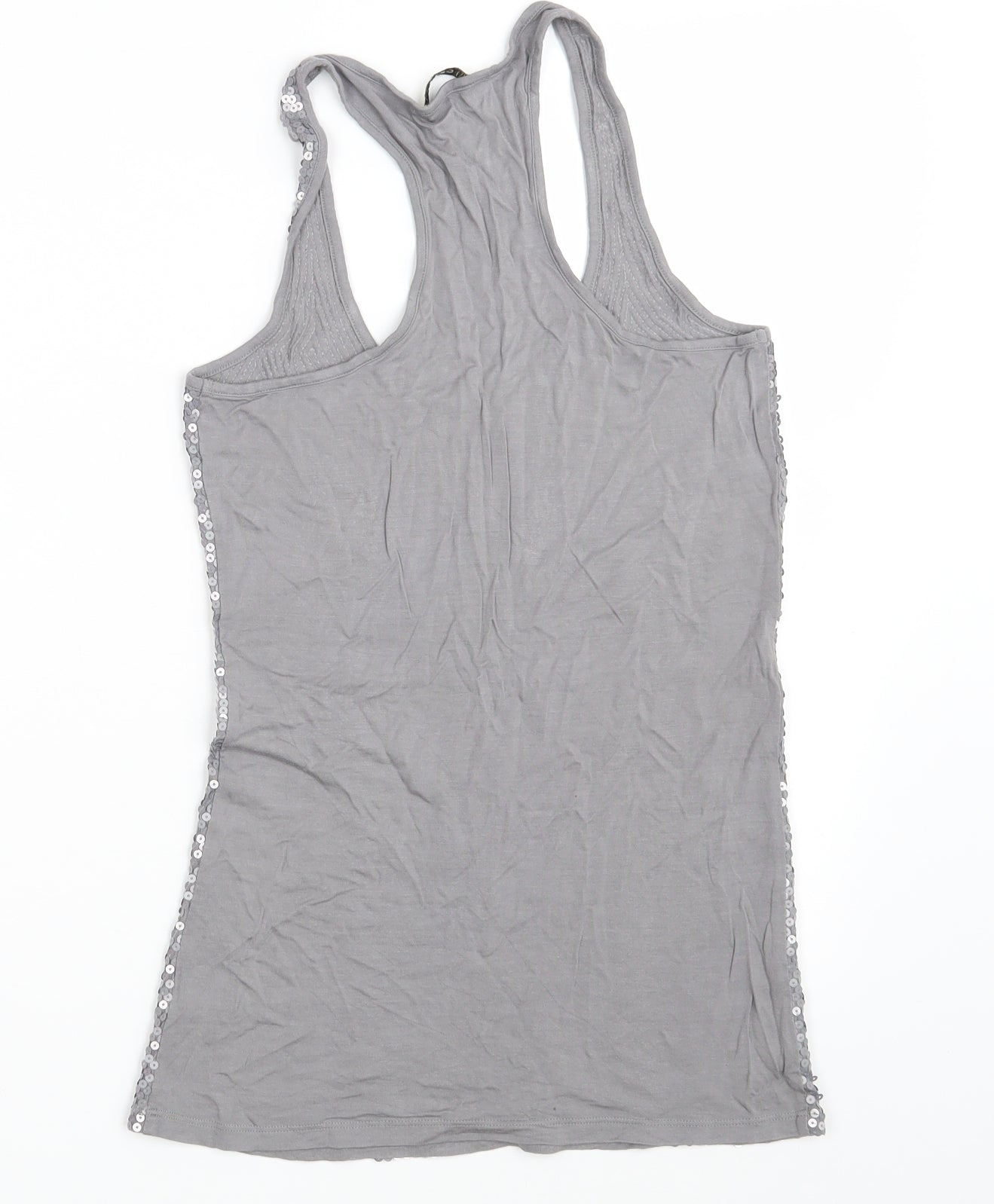 Oasis Womens Grey   Basic Tank Size XS