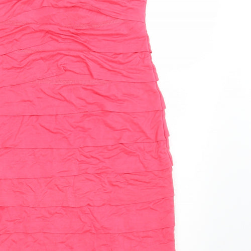 Jane Norman Womens Pink   Fit & Flare  Size 10