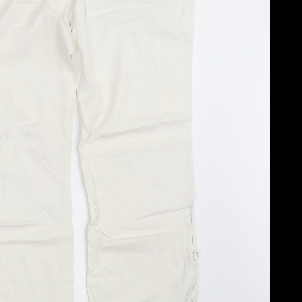 Joe Browns Womens White   Trousers  Size 14 L29 in