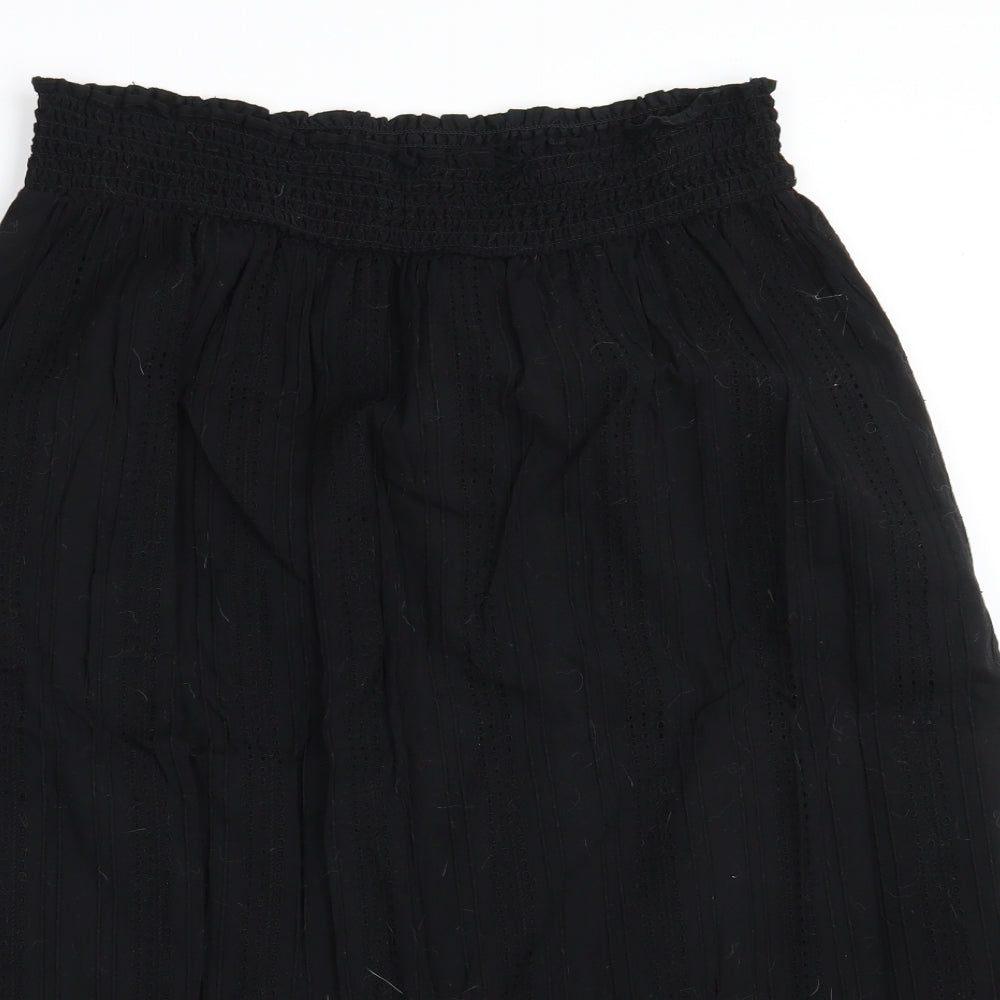 TU Womens Black Floral  Straight & Pencil Skirt Size 14