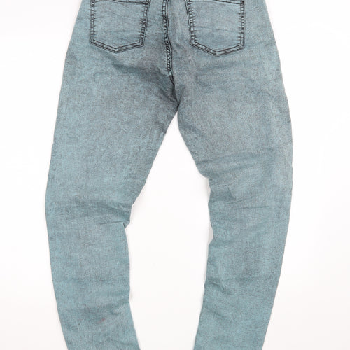 Denim Co. Womens Blue  Denim Skinny Jeans Size 12 L30 in