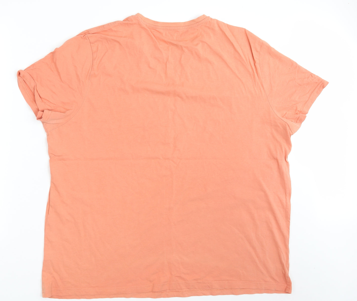 George Mens Orange    T-Shirt Size 3XL