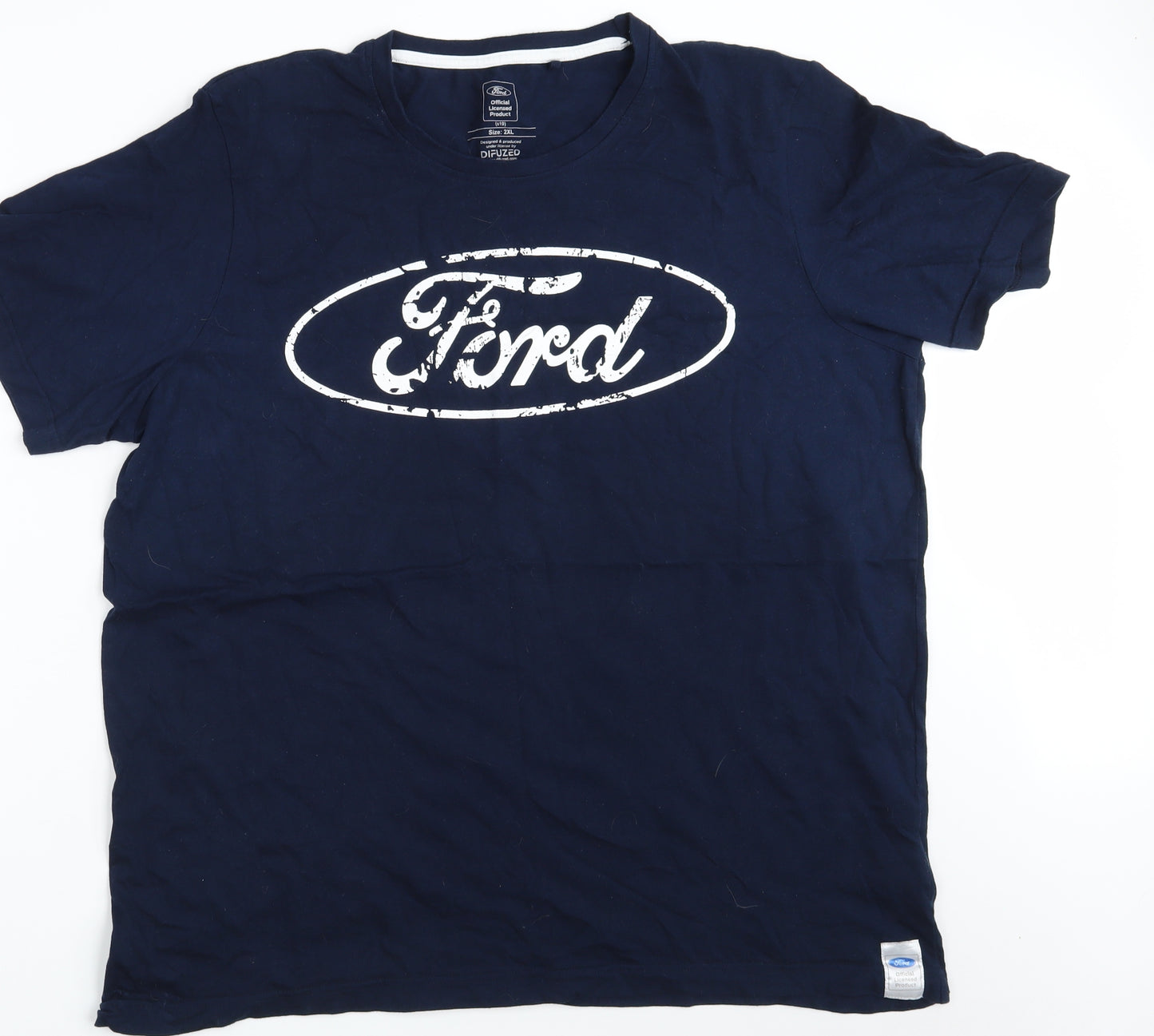 Ford Mens Blue    T-Shirt Size 2XL  - Ford