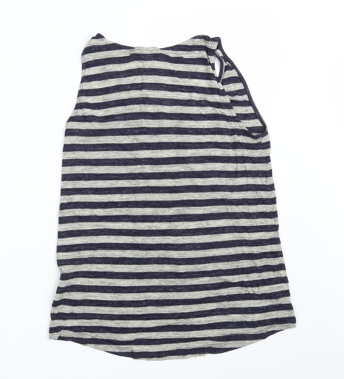 NEXT Womens Blue Striped  Basic Tank Size 12