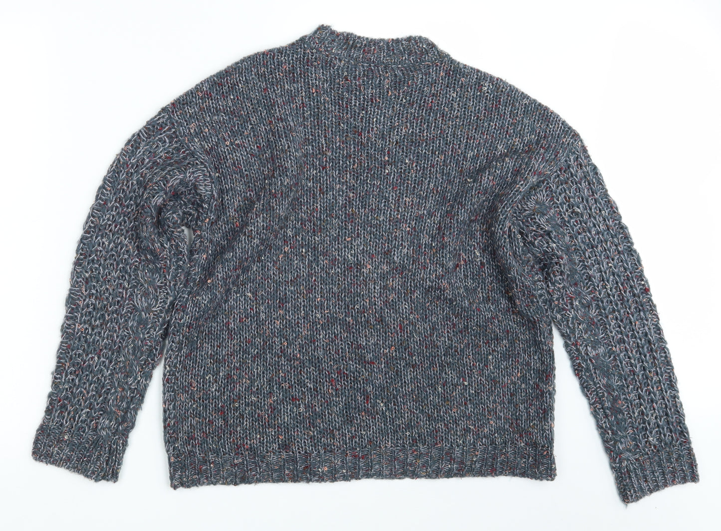 Pep & Co. Womens Blue  Knit Pullover Jumper Size M