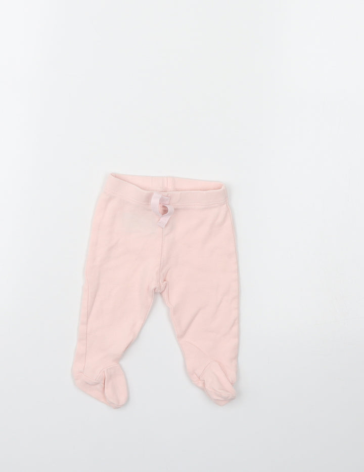 Gap Girls Pink   Jogger Trousers Size 0-3 Months