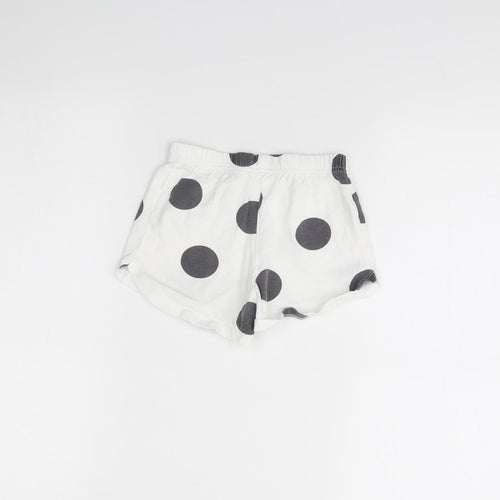 George Girls White Spotted  Cami Pyjama Pants Size 3 Years