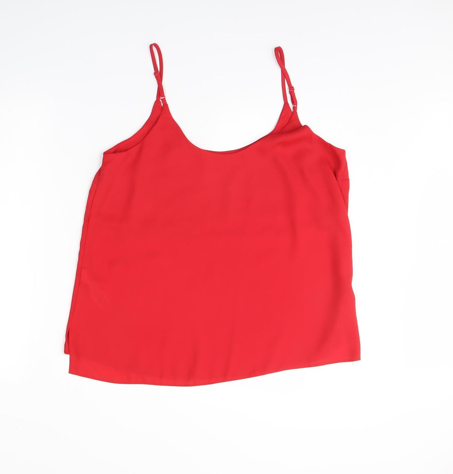 Dorothy Perkins Womens Red   Basic Tank Size 16