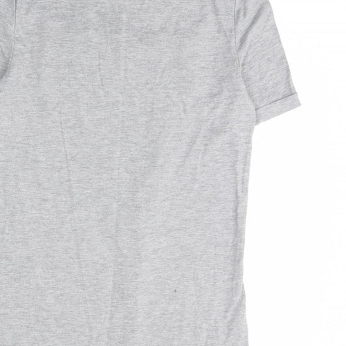 Dorothy Perkins Womens Grey   Basic T-Shirt Size 12  - LOVE