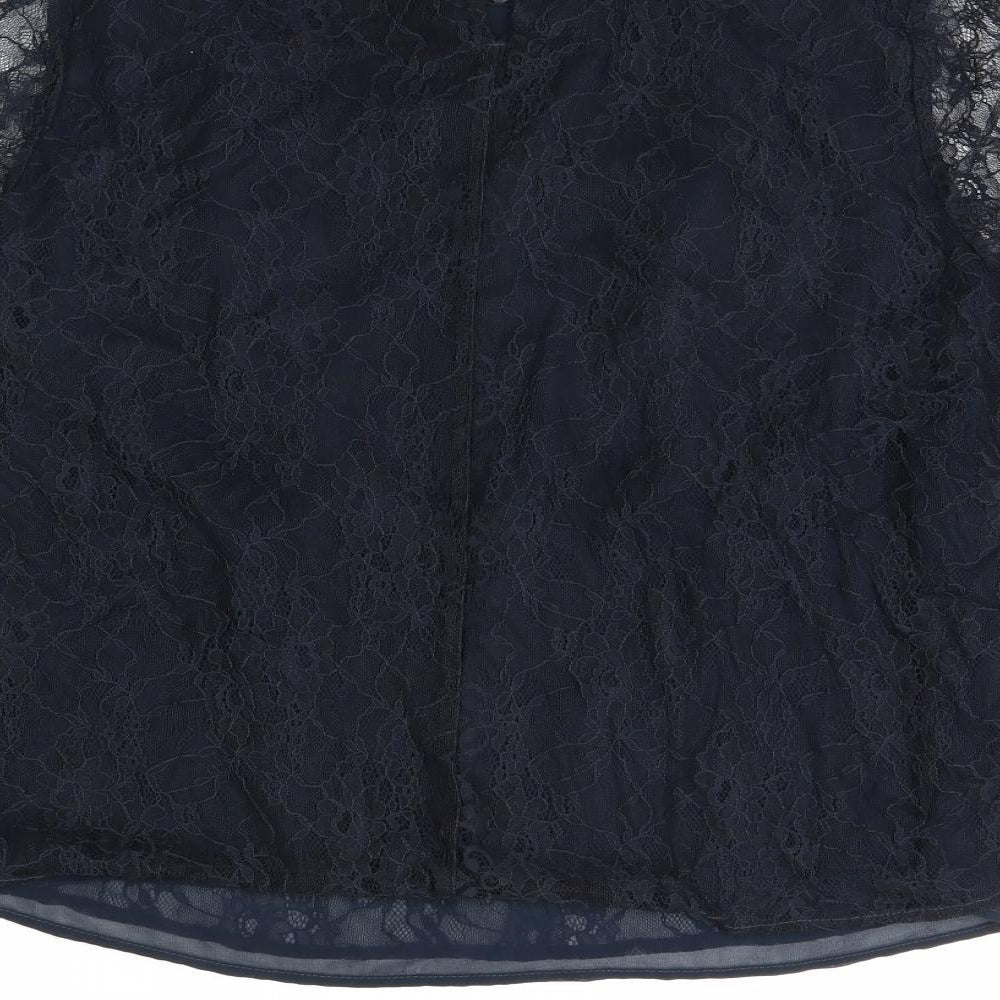 Peacocks Womens Blue   Basic Blouse Size 18