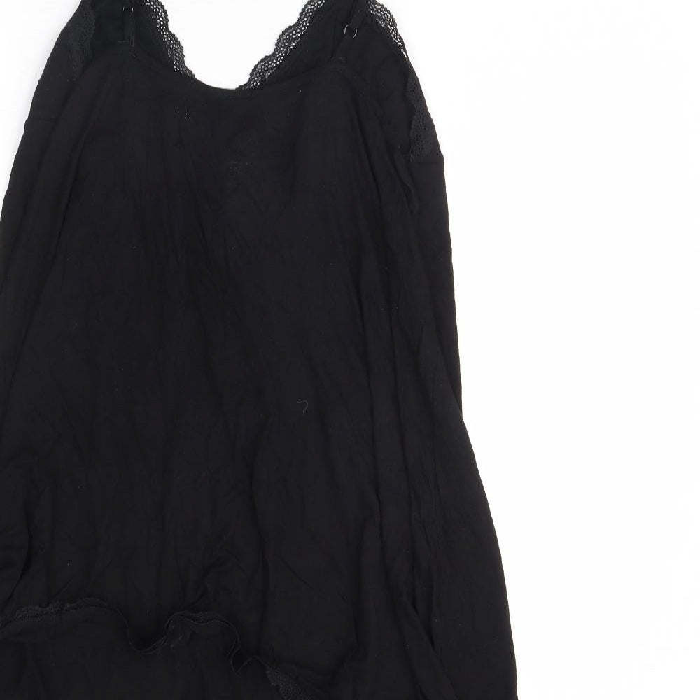 Love To Lounge Womens Black   Cami Dress Size 14