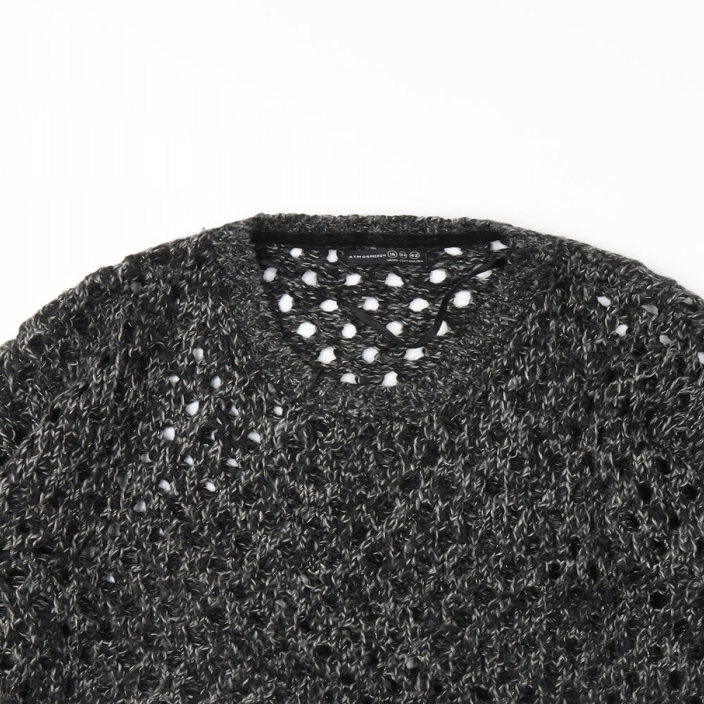 Atmosphere Womens Black   Pullover Jumper Size 16