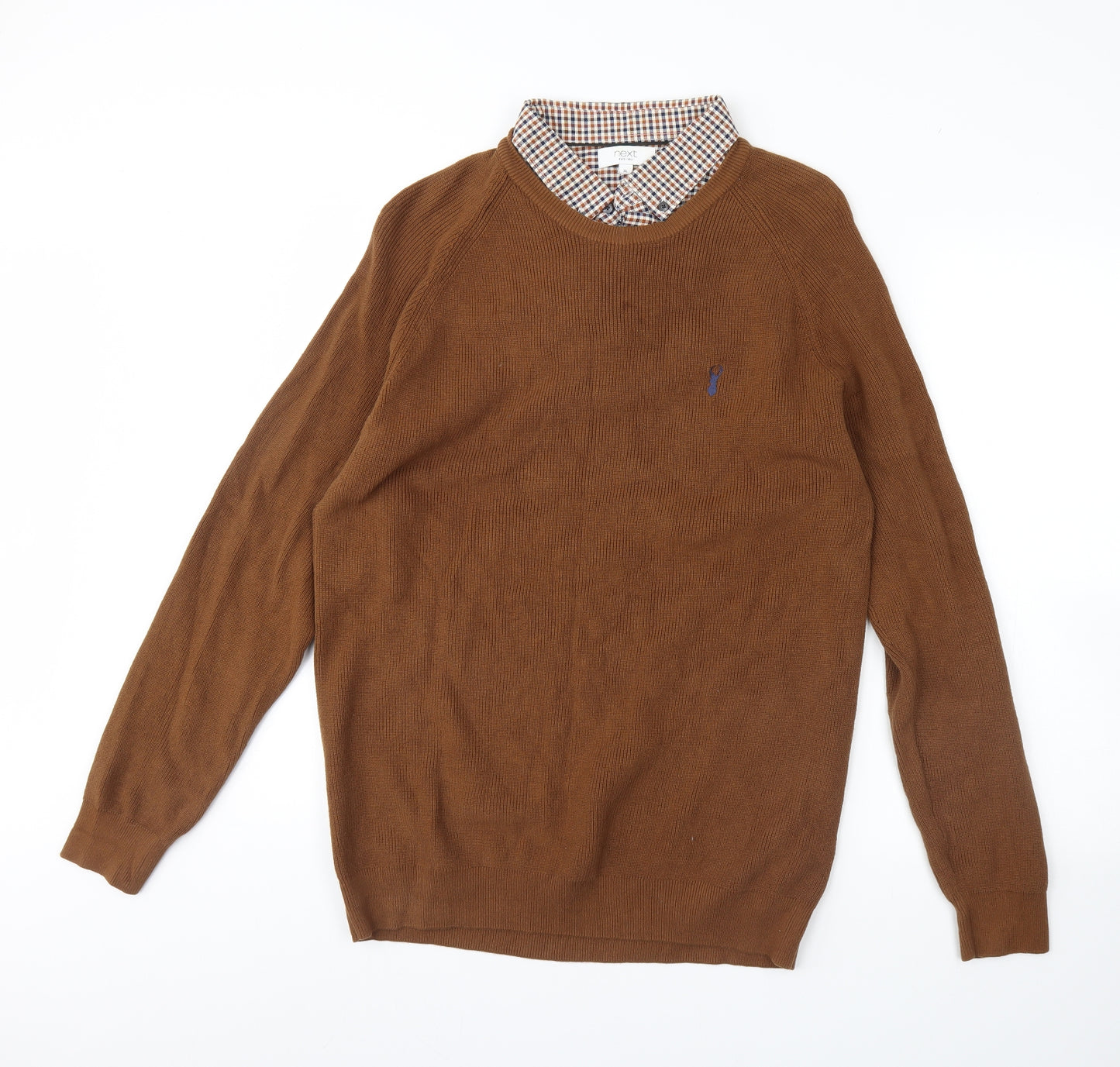 NEXT Mens Brown   Pullover Jumper Size XL
